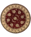NOURISON WOOL AND SILK 2000 2022 LACQUER 6' ROUND RUG