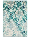 ABBIE & ALLIE RUGS PARAMOUNT PAR-1102 TEAL 8'10" X 12'9" AREA RUG