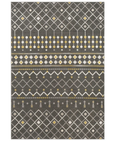 Abbie & Allie Rugs Rafetus Ets-2321 Charcoal 2' X 3' Area Rug
