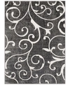 ABBIE & ALLIE RUGS RABAT RBT-2304 CHARCOAL 5'3" X 7'3" AREA RUG