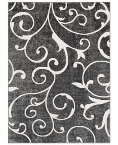 Abbie & Allie Rugs Rabat Rbt-2304 Charcoal 5'3" X 7'3" Area Rug