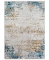 Surya Solar Sor-2301 Sky Blue 5' X 7'6" Area Rug In Sky Blue