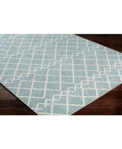 Abbie & Allie Rugs Seville Sev-2330 Aqua 18" Area Rug Swatch