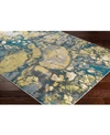 ABBIE & ALLIE RUGS RAFETUS ETS-2327 BUTTER 18" AREA RUG SWATCH
