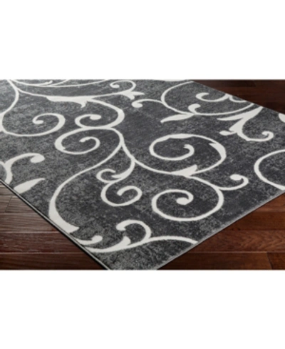 Abbie & Allie Rugs Rabat Rbt-2304 Charcoal 18" Area Rug Swatch