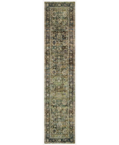 Jhb Design Andorra Sardana 2'6" X 12'area Rug In Green