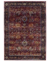 Jhb Design Journey Prima 2'6" X 12' Runner Rug In Red