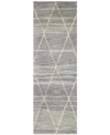 Bb Rugs Closeout! Downtown Hg323 2'6" X 8' Runner Area Rug In Taupe