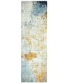Bb Rugs Medley 5444a Multi 2'6" X 8' Runner Area Rug In Multi