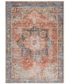 Surya Amelie Aml-2309 Rose Machine-washable 7'10" X 10'3" Area Rug In Rose
