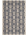MARTHA STEWART COLLECTION AZURITE BLUE 8' X 11'2" OUTDOOR AREA RUG, CREATED FOR MACY'S