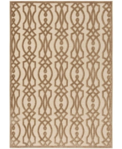 Martha Stewart Collection Hickory 8' X 11'2" Outdoor Area Rug, Created For Macy's In Dune