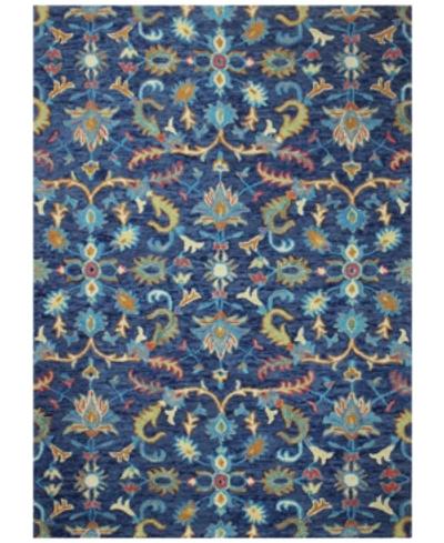 Bb Rugs Taron Tar-110 3'6" X 5'6" Area Rug In Navy