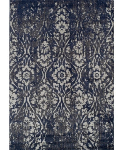 D Style Closeout!  Alanna Ala3 4'11" X 7' Area Rug In Navy