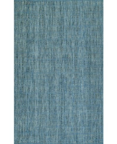 D Style Cozy Weave Cwv100 3'6" X 5'6" Area Rug In Denim