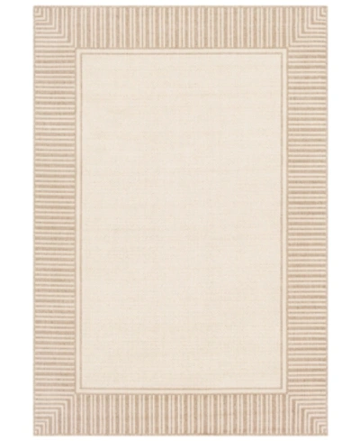 Surya Alfresco Alf-9685 Camel 7'6" X 10'9" Area Rug, Indoor/outdoor