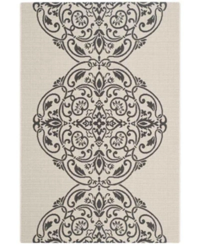 Martha Stewart Collection Silhouette 8' X 11'2" Outdoor Area Rug, Created For Macy's In Cream