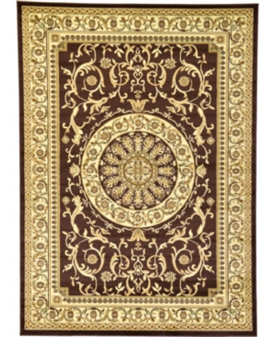 Bridgeport Home Belvoir Blv2 7' X 10' Area Rug In Brown