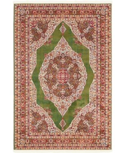 Bridgeport Home Kenna Ken1 4' 3" X 6' Area Rug In Green