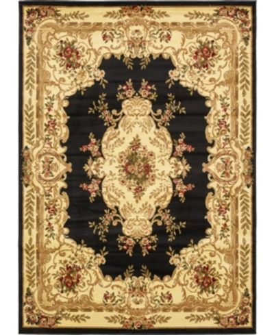 Bridgeport Home Belvoir Blv5 7' X 10' Area Rug In Black