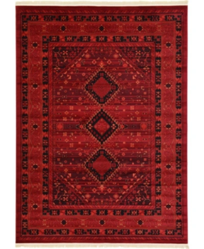 Bridgeport Home Vivaan Viv1 Red 8' X 11' Area Rug