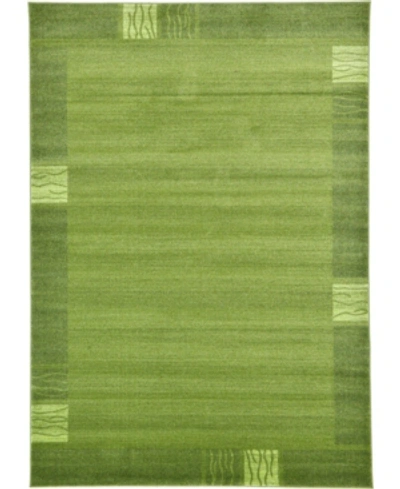 Bridgeport Home Lyon Lyo1 7' X 10' Area Rug In Green