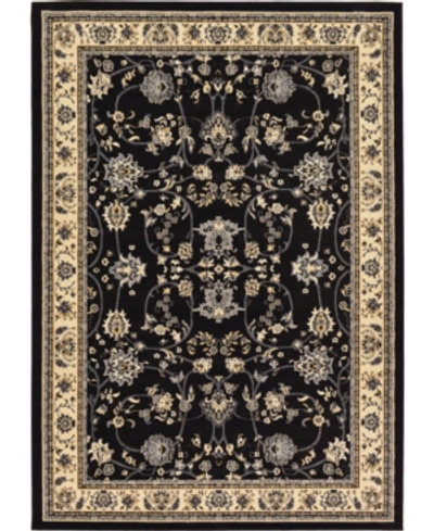 Bridgeport Home Arnav Arn1 7' X 10' Area Rug In Black