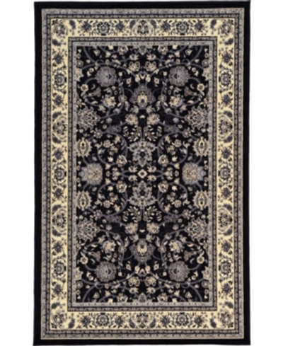 Bridgeport Home Arnav Arn1 5' X 8' Area Rug In Black