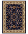 Km Home Closeout!!  Pesaro Manor 5'5" X 7"7" Area Rug In Navy