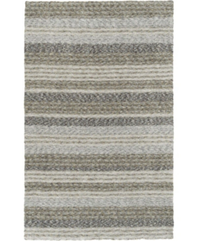 D Style Janis Jan1 5' X 7'6" Area Rug In Pewter