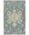 KALEEN CLOSEOUT! ZOCALO ZOC02-68 GRAPHITE 8' X 10' AREA RUG