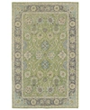 KALEEN WEATHERED WTR08-96 LIME GREEN 2' X 3' OUTDOOR AREA RUG