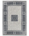 Km Home Closeout!  Sanford Milan 2831of69ma Gray 5'3" X 7'7" Area Rug In Grey