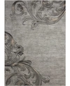 Long Street Looms Samuel Sam05 Slate 5'3" X 7'3" Area Rug In Graphite
