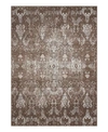 Long Street Looms Fate Fat04 Mocha 3'9" X 5'9" Area Rug In Mocha