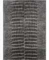 Long Street Looms Samuel Sam09 Charcoal 7'10" X 10'6" Area Rug In Charcoal