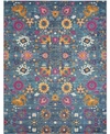 Long Street Looms Zeal Zea01 8' X 10' Area Rug In Denim