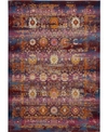 Long Street Looms Era Tabriz Era03 Red, Multi 4' X 6' Area Rug In Red Multi