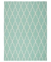 Long Street Looms Backyard Bac087 Aqua 7'9" X 10'10" Outdoor Area Rug In Aqua
