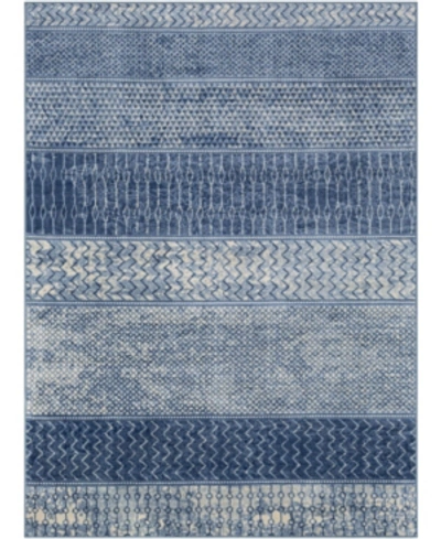 Abbie & Allie Rugs Monaco Moc-2305 5'3" X 7'3" Area Rug In Azure