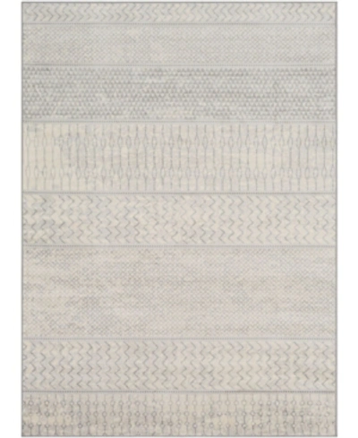 Abbie & Allie Rugs Monaco Moc-2306 5'3" X 7'3" Area Rug In Silver