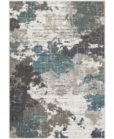 Abbie & Allie Rugs Tiva Tiv-2301 Navy 7'10" X 10' Area Rug In Green