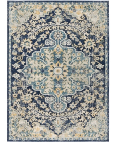 Abbie & Allie Rugs Tikapur Tkr-2320 Navy 6'7" X 9' Area Rug