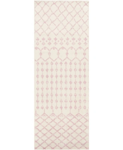 Abbie & Allie Rugs Merri Mri-2315 Pink 2'7" X 7'3" Runner Area Rug