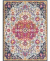 Abbie & Allie Rugs Floransa Fsa-2312 5'3" X 7'1" Area Rug In Fuchsia