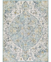 Abbie & Allie Rugs Traver Tvr-2301 Silver 6'7" X 9' Area Rug In Mist