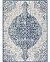 Abbie & Allie Rugs Floransa Fsa-2323 Mist 6'7" X 9' Area Rug In Mist