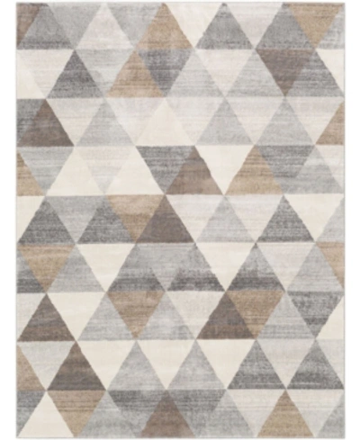 Abbie & Allie Rugs Roma Rom-2303 6'7" X 9' Area Rug In Gray