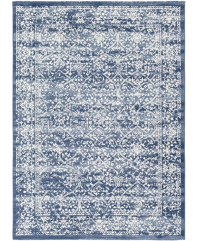 Abbie & Allie Rugs Roma Rom-2301 6'7" X 9' Area Rug In Navy