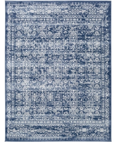 Abbie & Allie Rugs Roma Rom-2310 6'7" X 9' Area Rug In Navy